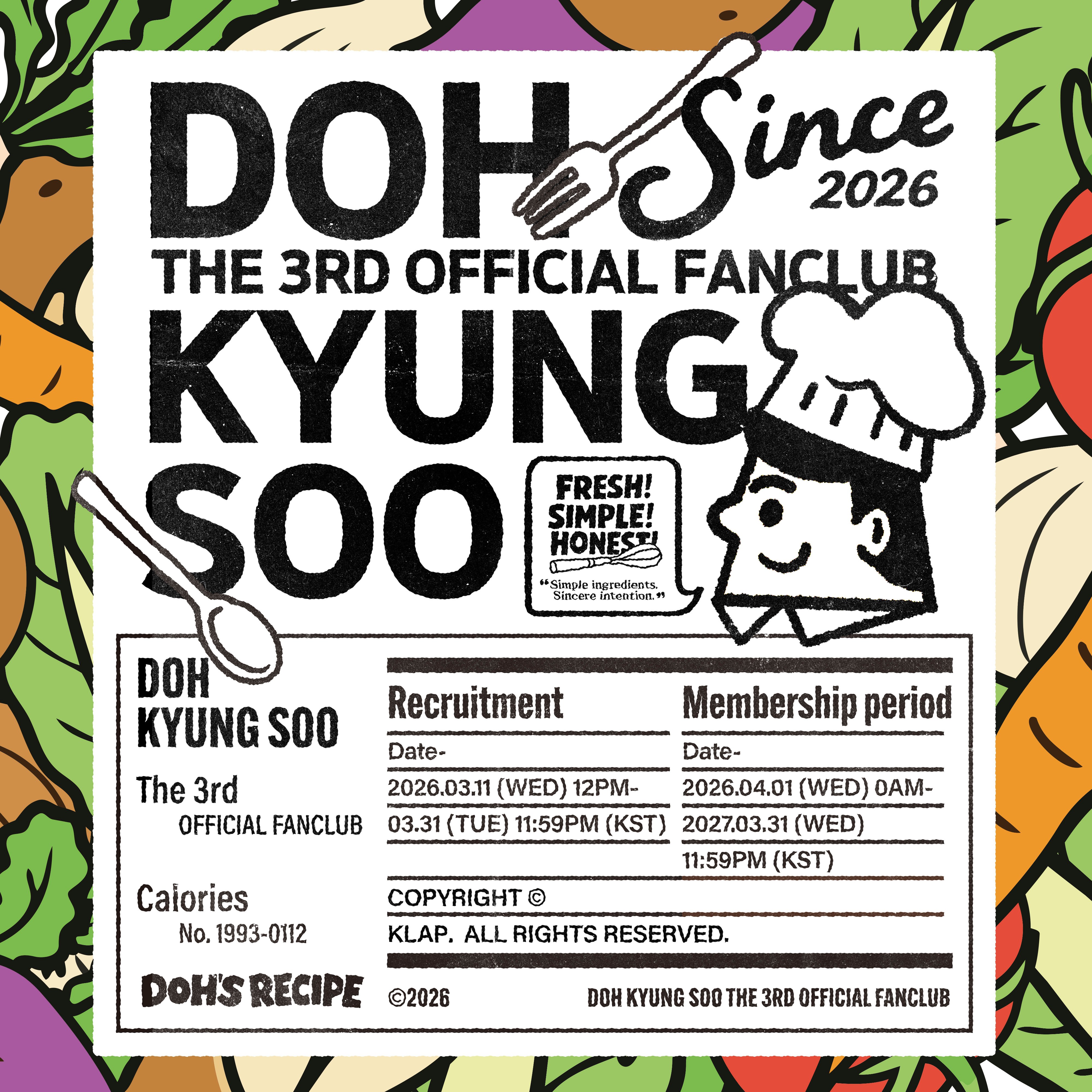 【トレカなし】ドギョンス メンバーシップキット 3期 2026 THE 3RD OFFICIAL FANCLUB