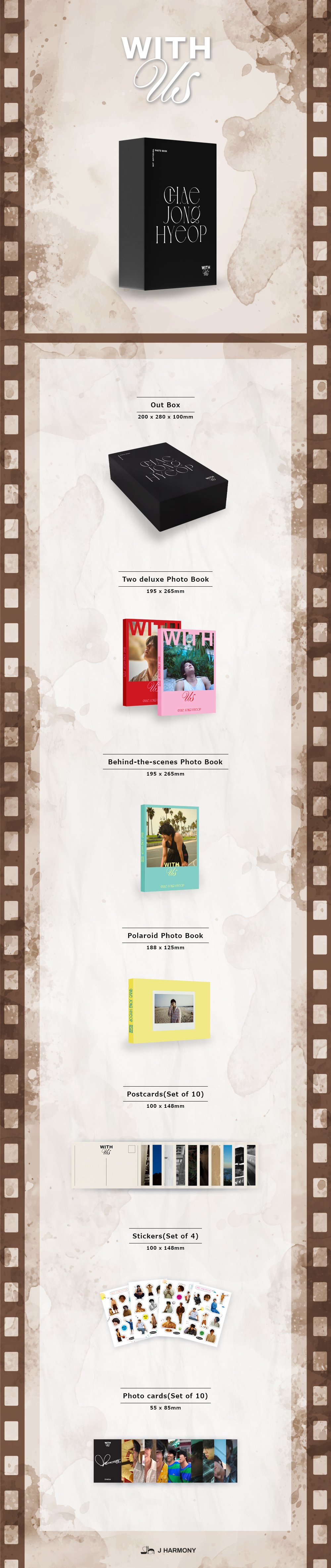 チェジョンヒョプ　フォトブック　WITH us CHAE JONG HYEOP PHOTO BOOK 「WITH us」一般先着販売スタート！(2026