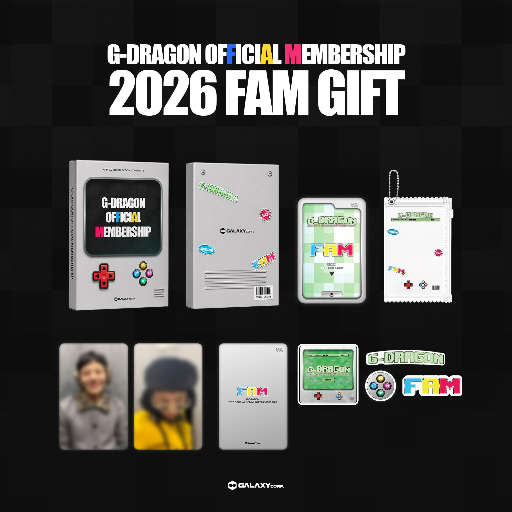 G-DRAGON 2026 OFFICIAL MEMBERSHIP [FAM GIFT]