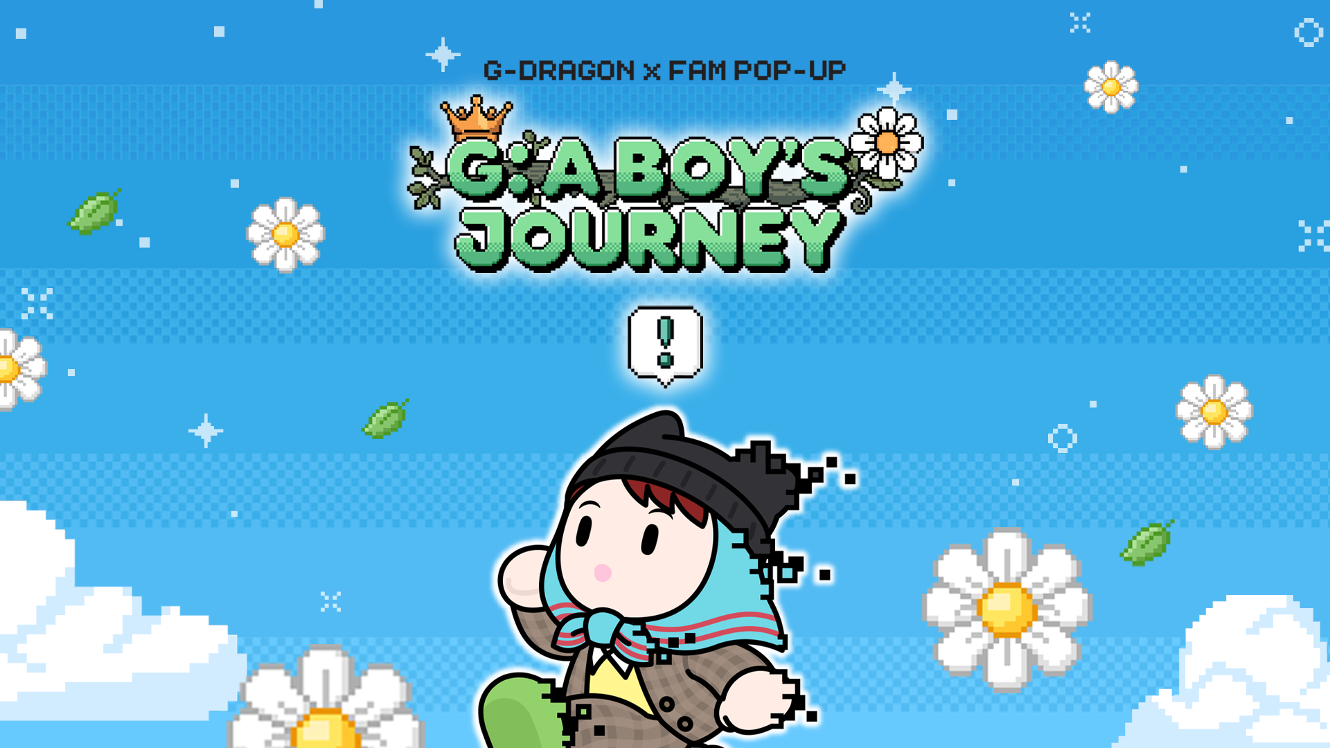 G-DRAGON x FAM POP-UP [G: A BOY'S JOURNEY] MAIN POSTER