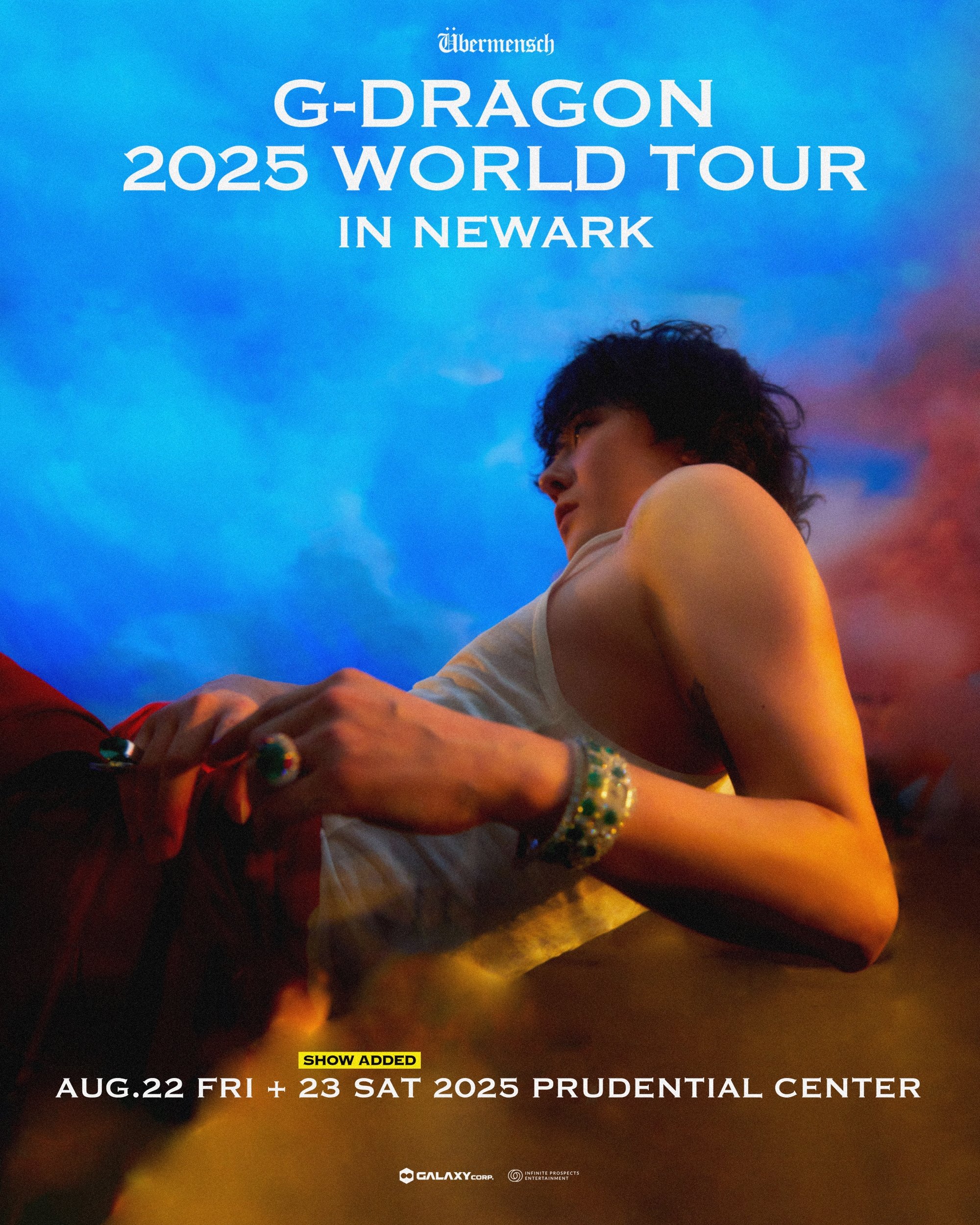 G-DRAGON 2025 WORLD TOUR [Übermensch] IN NEWARK ADDITIONAL SHOW