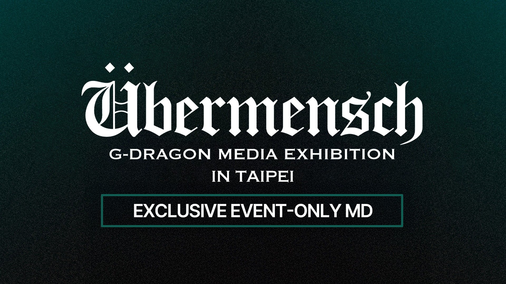 G-DRAGON MEDIA EXHITION Ubermensch ラグ G-DRAGON Media Exhibition : Übermensch (@i_i_exh) / X
