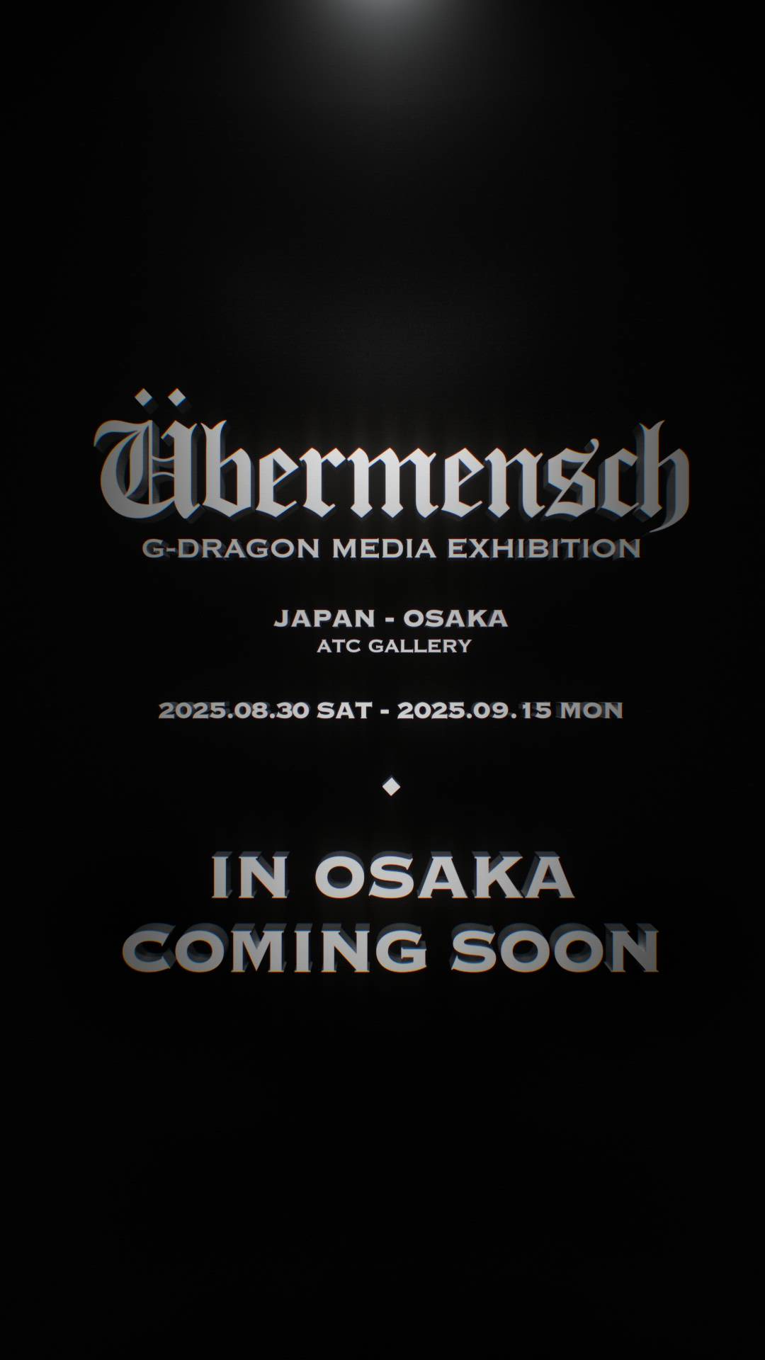 G-DRAGON MEDIA Übermensch IN OSAKA G-DRAGON Media Exhibition : Übermensch on X: 