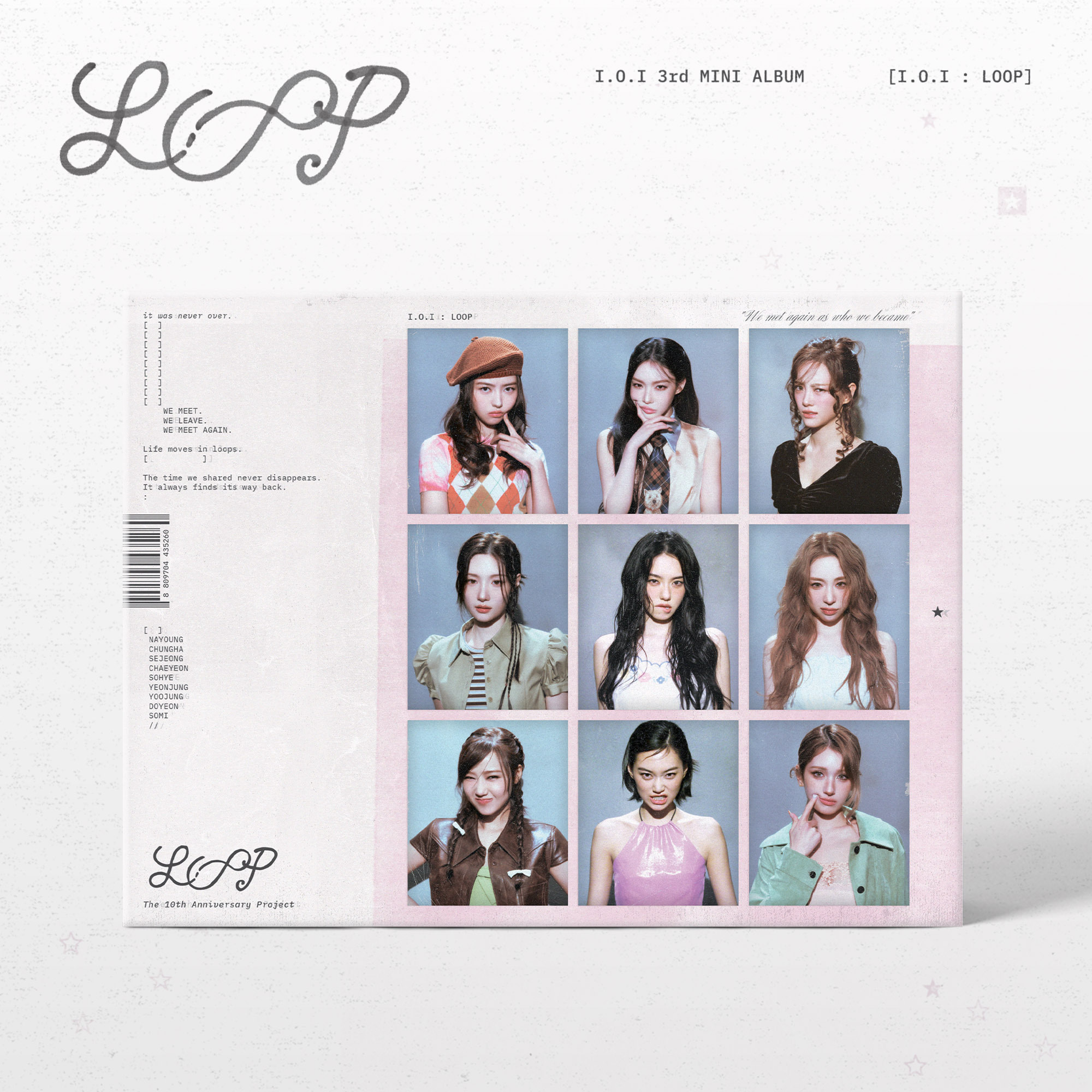 i.o.i 公式スローガン 아이오아이 6/28 FAN SIGN EVENT] I.O.I : LOOP
