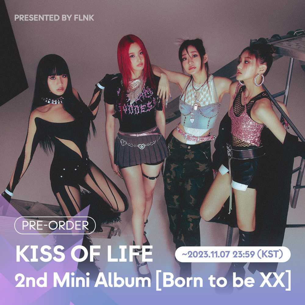Pre-order] KISS OF LIFE 2nd Mini Album [Born to be XX]