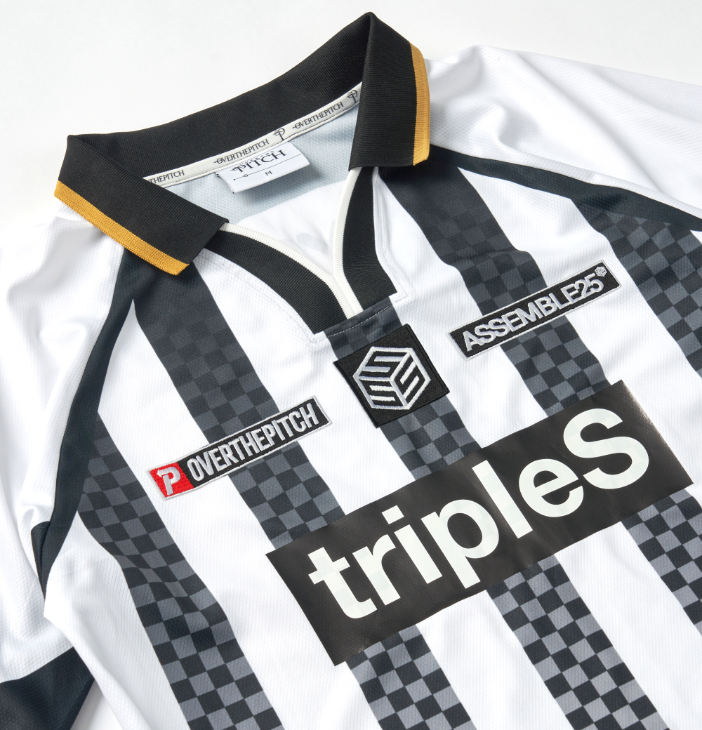 tripleS OVER THE PITCH 長袖ユニフォーム tripleS x Over The Pitch TEAM SSS ASSEMBLE 25 Jersey S/S