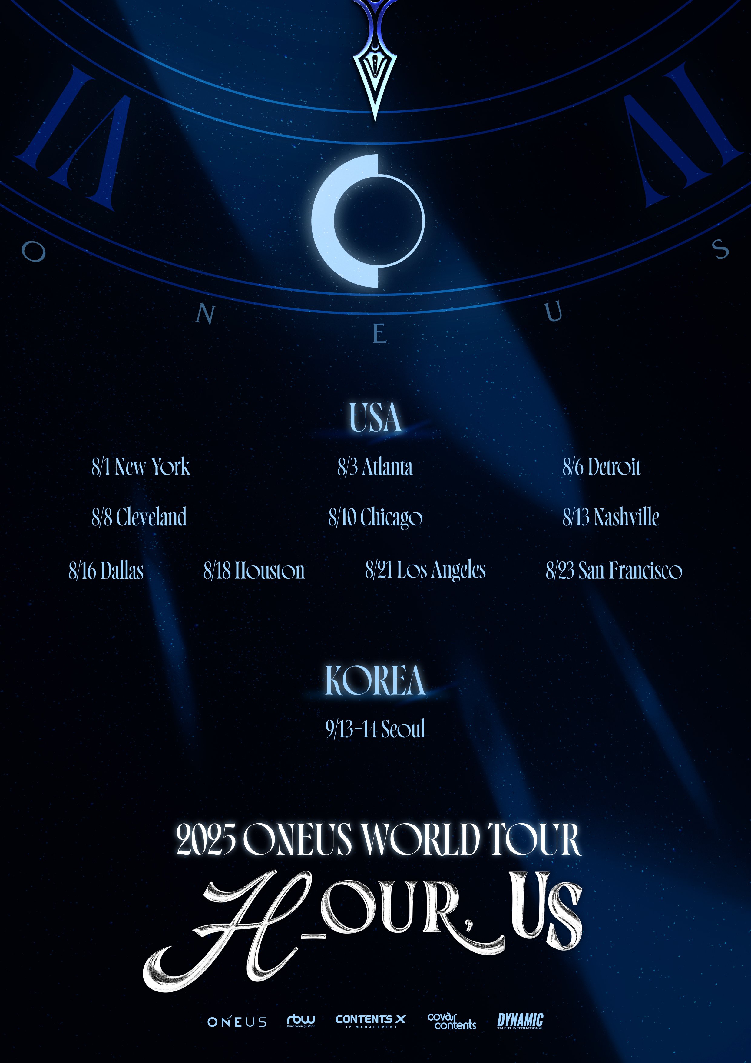 2025 ONEUS WORLD TOUR [H_OUR, US]