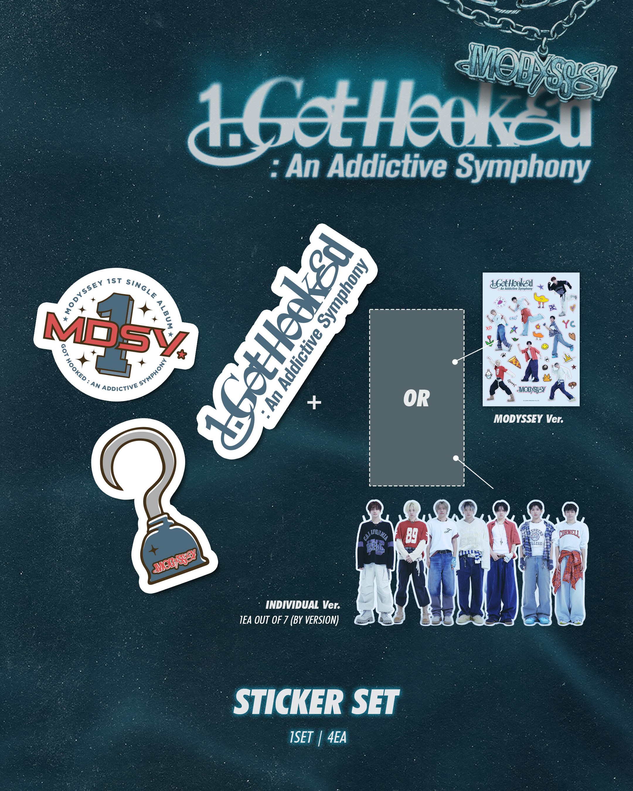 MODYSSEY THE 1ST SINGLE ALBUM [1. Got Hooked: An Addictive