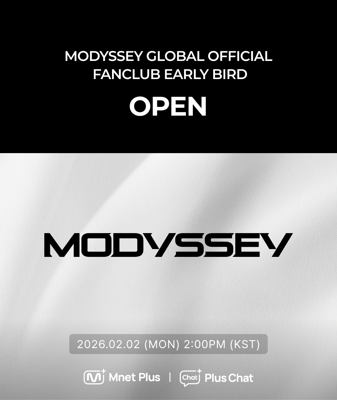 MODYSSEY Global Official Fanclub Early Bird Recruitment
