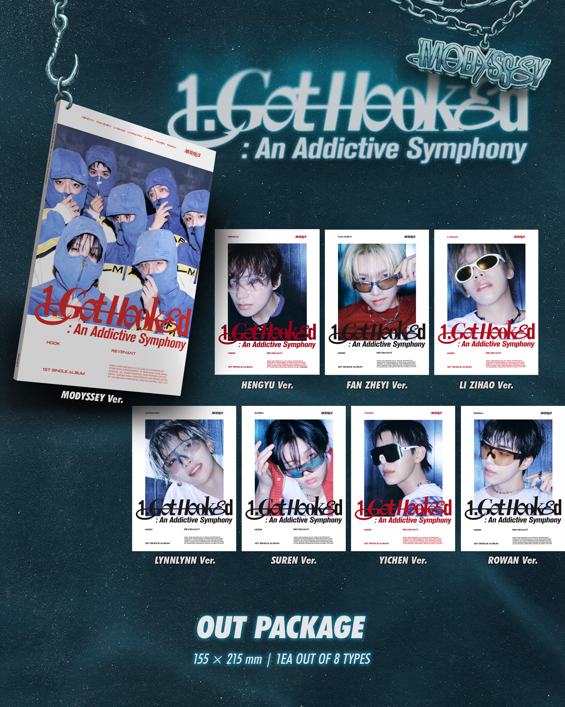 MODYSSEY THE 1ST SINGLE ALBUM [1. Got Hooked: An Addictive