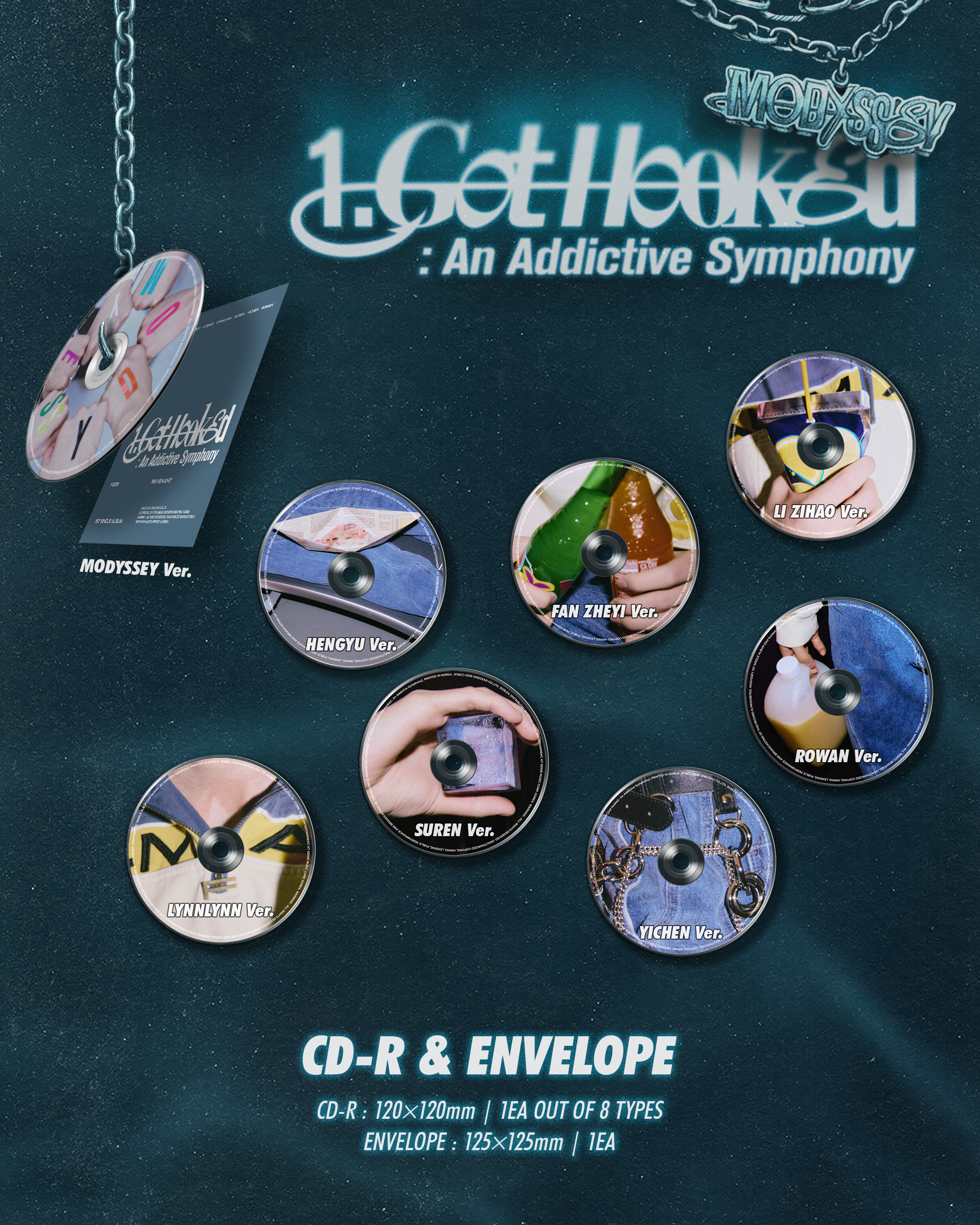 MODYSSEY THE 1ST SINGLE ALBUM [1. Got Hooked: An Addictive