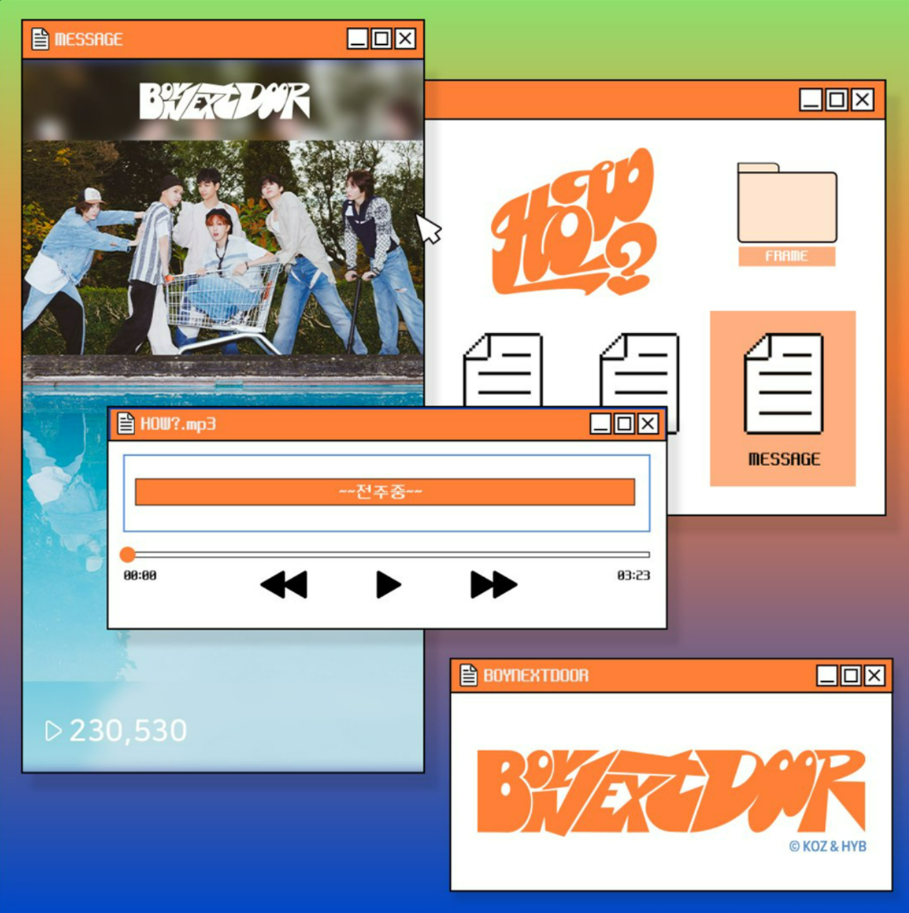 こんにちは、人生4カットです！ Who's there? BOYNEXTDOOR！ アルバム