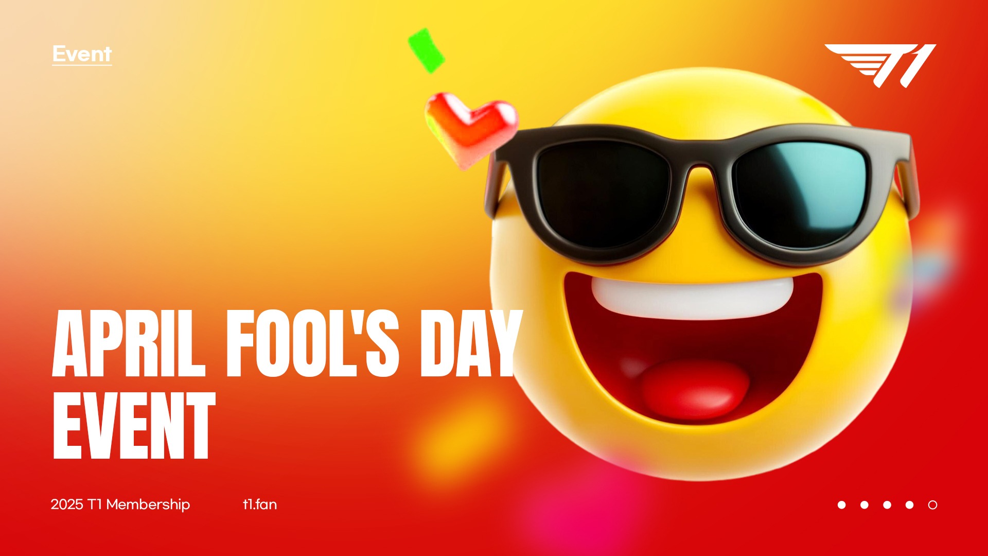 April Fool's Day Event