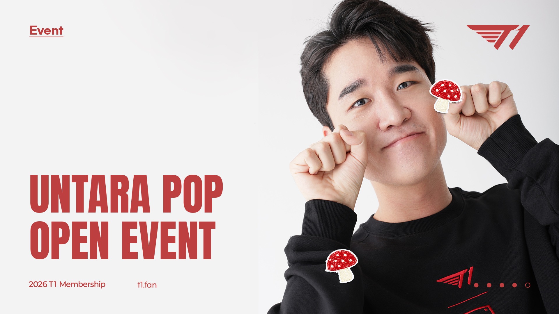 [T1 POP] Untara POP Open Event
