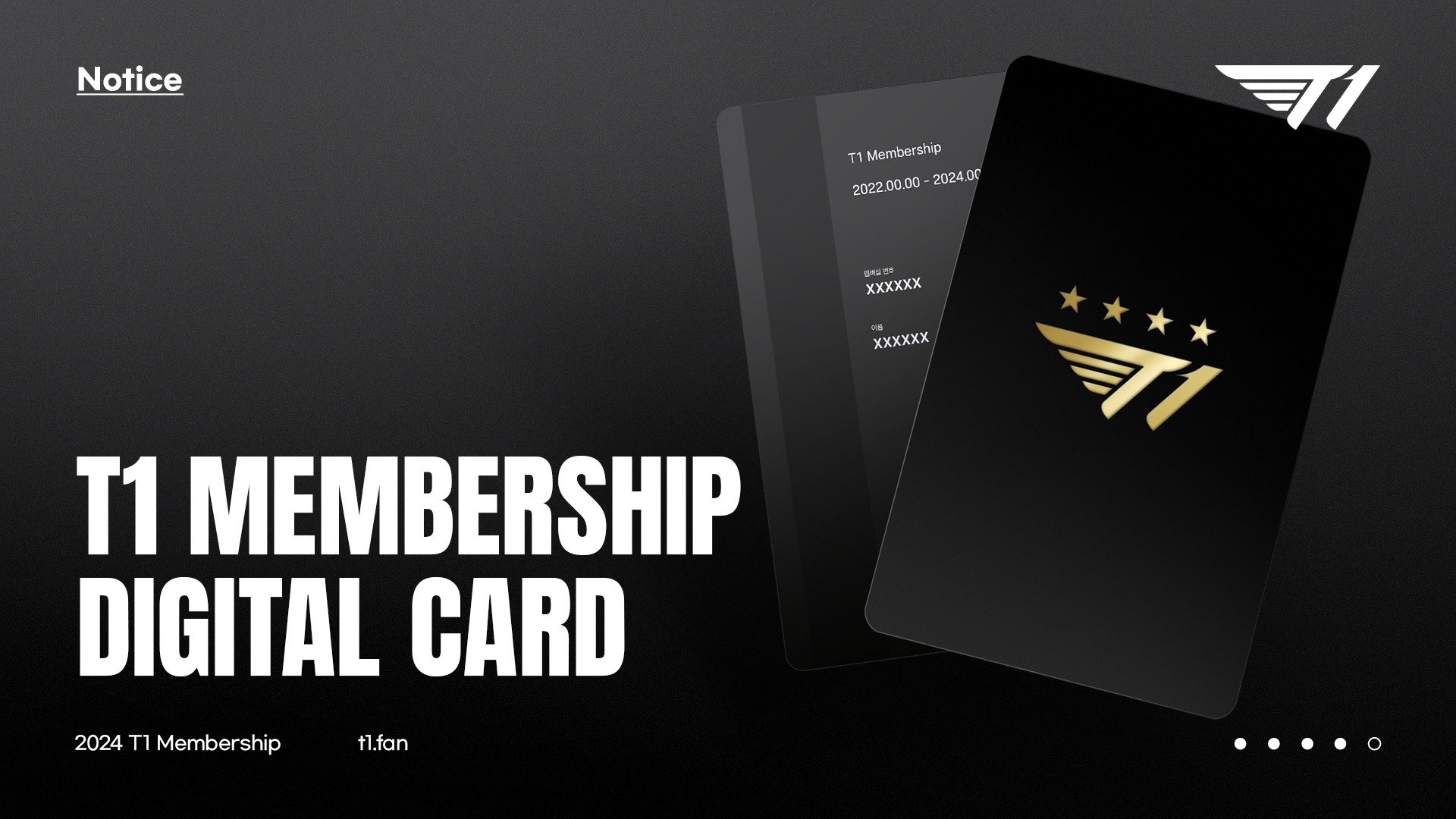 T1 Membership Digital Card