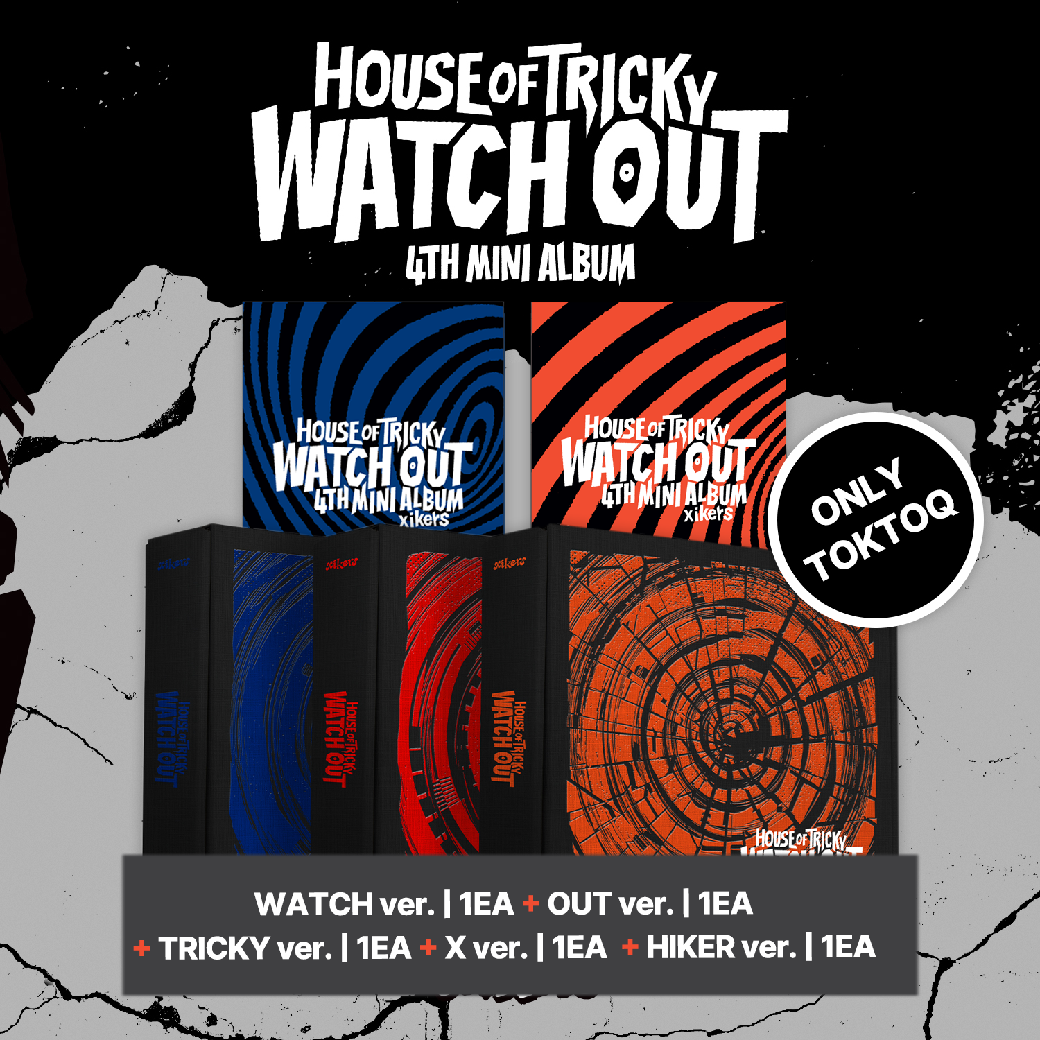 (CD)xikers 4TH MINI ALBUM [HOUSE OF TRICKY : WATCH OUT]（韓国盤）／xikers Amazon.com: xikers - HOUSE OF TRICKY : WATCH OUT (4th Mini