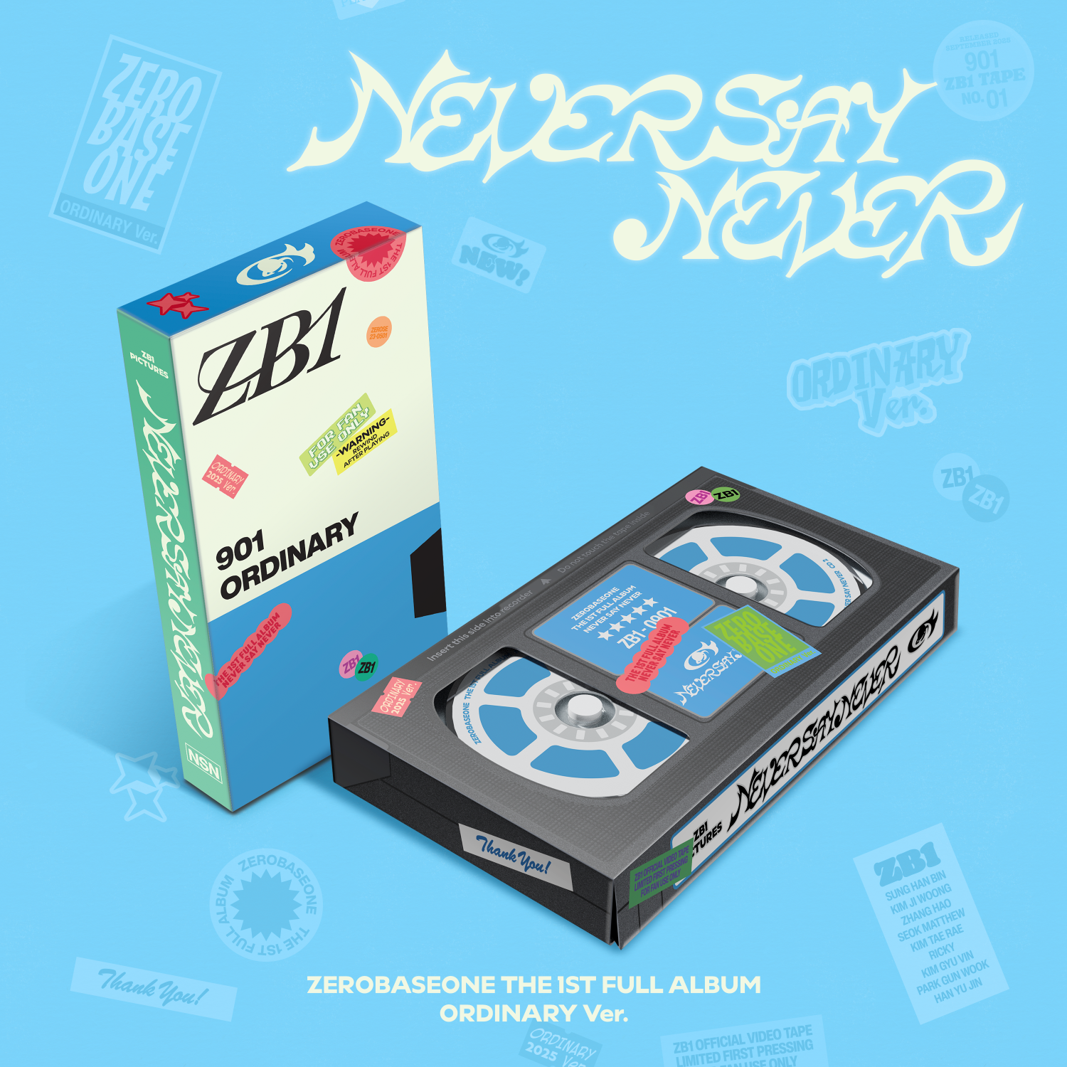 ZB1 NEVER SAY NEVER デジパック 新品未開封×20 ZEROBASEONE | NEVER SAY NEVER
