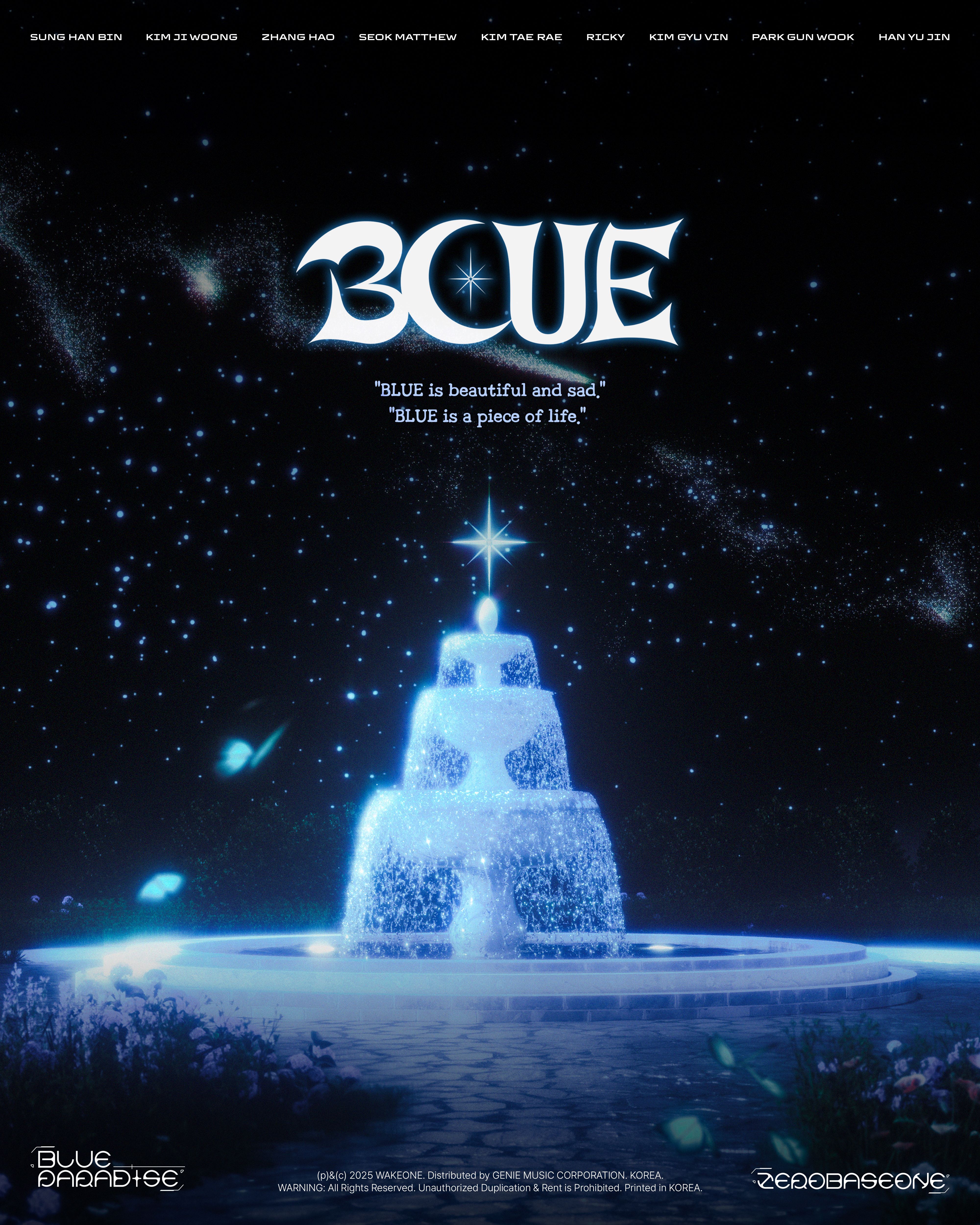 ZEROBASEONE BLUE PARADISE ZEROSEバージョン ZEROBASEONE / BLUE PARADISE - OTOTOY