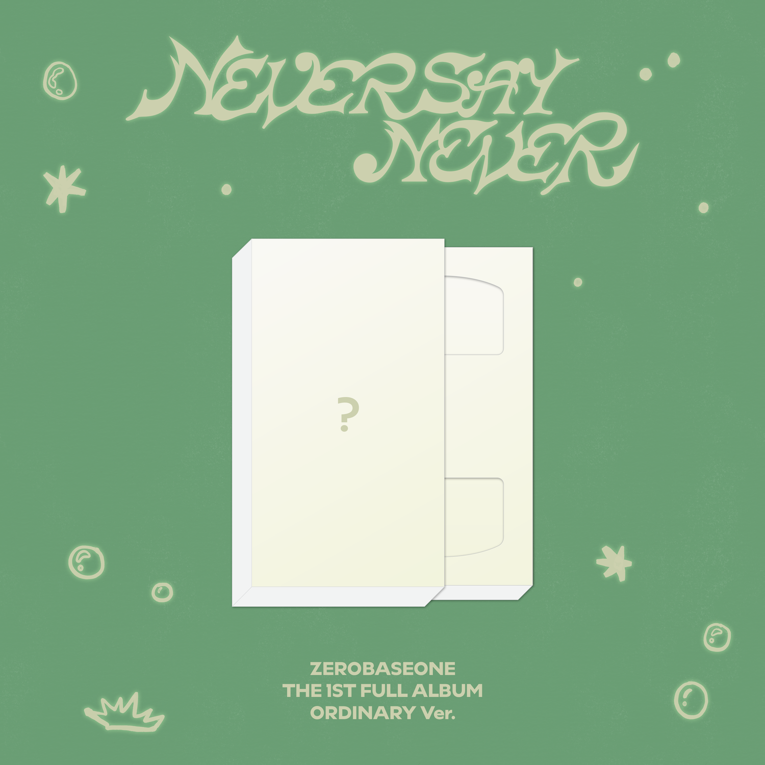 SHOWCASE (Random 1 out of 2) ZEROBASEONE THE 1ST FULL ALBUM [NEVER