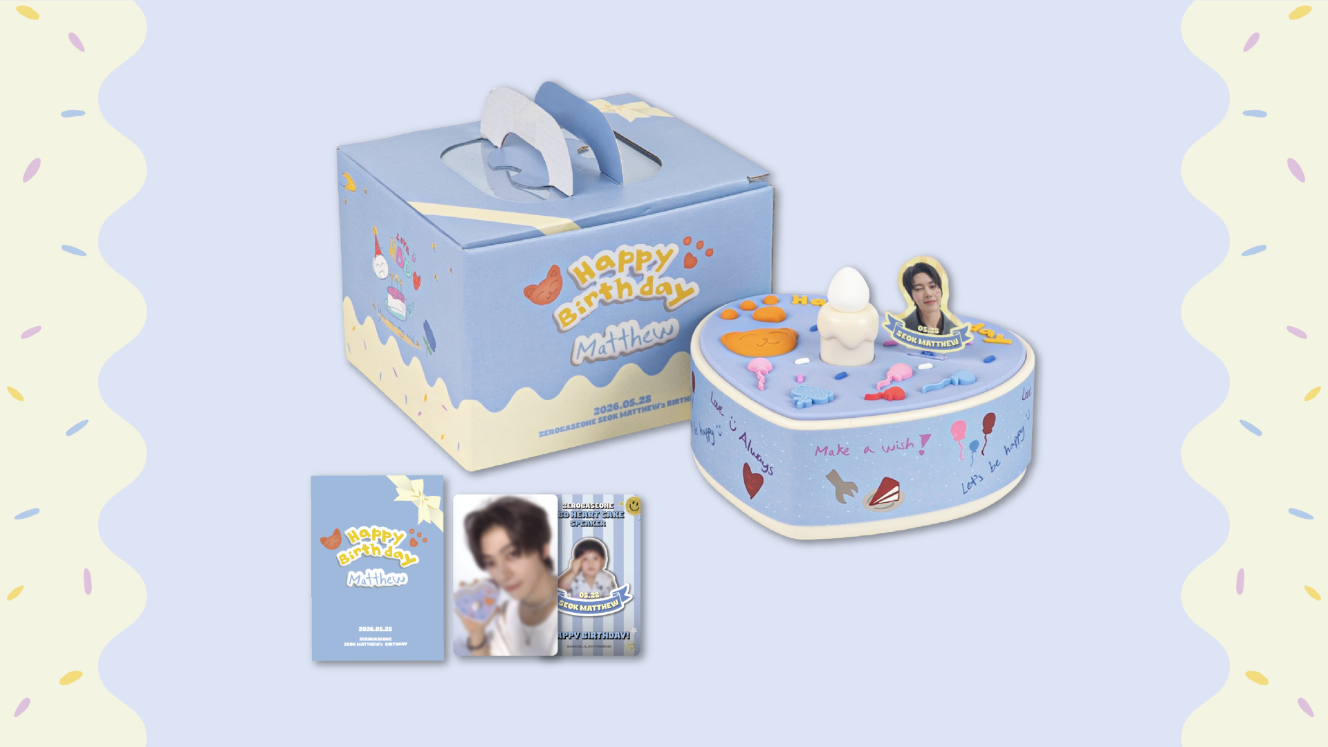 ZEROBASEONE SEOK MATTHEW'S BIRTHDAY OFFICIAL MD Sales Notice